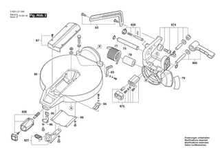 BOSCH Schraube | Ersatzteile f�r PCM 1800 | 1619PA1344