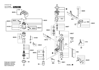 BOSCH Firmenschild | Ersatzteile f�r PBD 40 | 160111A90H