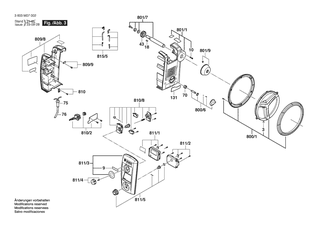 BOSCH Geh�usedeckel | Ersatzteile f�r PBD 40 | 1600A000TA