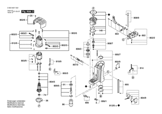 BOSCH Leiterplatte | Ersatzteile f�r PBD 40 | 1600A023YZ