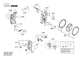 BOSCH Firmenschild | Ersatzteile f�r PBD 40 | 160111A90H