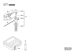 BOSCH Kolbenbolzen | Ersatzteile f�r GBH 3-28 DRE | 1600A01TD0