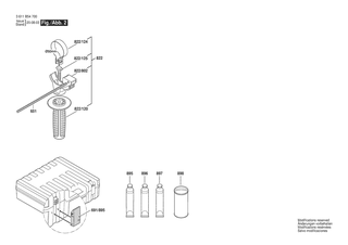 BOSCH Zylinderstift DIN6325-2,5X12-RIKO | Ersatzteile f�r GBH 2-26 DFR | 1613100019