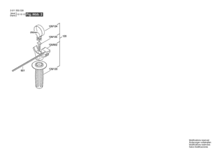 BOSCH Schalter | Ersatzteile f�r 11255VSR | 160720030T