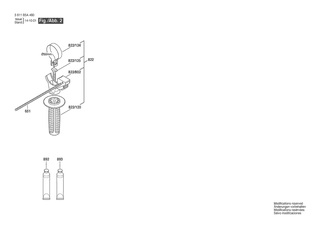 BOSCH Zylinderstift DIN6325-2,5X12-RIKO | Ersatzteile f�r GBH 2000 DRE | 1613100019