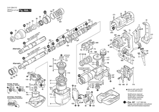 BOSCH Sicherungsring | Ersatzteile fr 11264 EVS | 160015001F