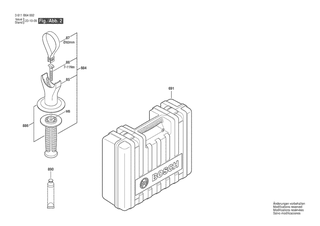 BOSCH Federpaket | Ersatzteile fr GBH 5-40 DCE | 1617000A26