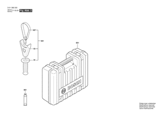 BOSCH Schaltscheibe | Ersatzteile f�r GBH 8-45 DV | 1600A019WL