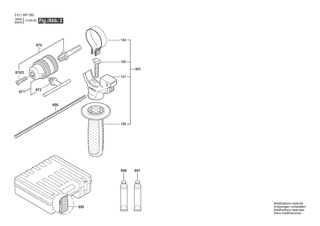 BOSCH Stellelement | Ersatzteile f�r GBH 2-28 D | 1619P18790