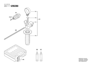 BOSCH Schl�ger | Ersatzteile f�r GBH 2-28 DFV | 1619P16681