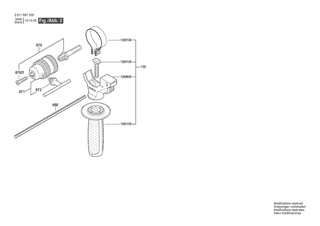 BOSCH Kolbenbolzen | Ersatzteile f�r GBH 2-28 | 1600A01TD0
