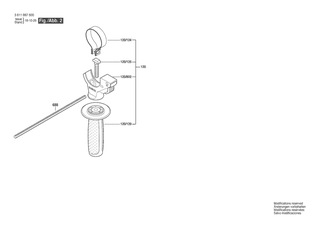 BOSCH Getriebegeh�use | Ersatzteile f�r GBH 2-28 F | 16058065C1