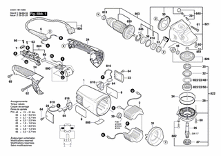 BOSCH Tülle Ø10,5-Ø11,0x100 MM | Ersatzteile für GWS 22-230 JH | 1600703036