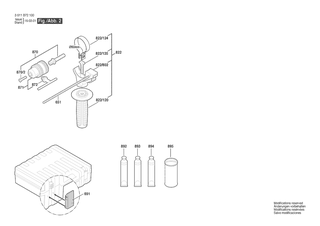 BOSCH Sprengring | Ersatzteile f�r GBH 240 | 1604601027