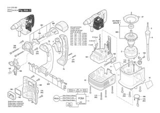 BOSCH Torx-Linsenschraube M5X16-TORX,T25 SILBER | Ersatzteile f�r GBH 6-42 C | 1613435014