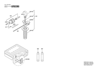 BOSCH Zahnwelle | Ersatzteile f�r GBH 2-24D | 16170006EJ