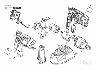BOSCH Taste | Ersatzteile für GSR Mx2Drive | 2609100852