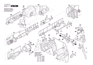 BOSCH Polschuh | Ersatzteile fr GBH 2-21 | 1619PS1129