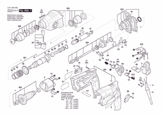 BOSCH Stirnrad | Ersatzteile fr GBH 220 | 1616317084