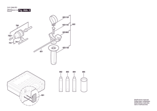 BOSCH Sprengring | Ersatzteile f�r GBH 220 | 1619P09816