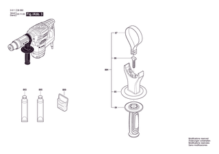 BOSCH Anker | Ersatzteile f�r GSH 5 HX | 1619PS1874