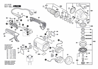 BOSCH Firmenschild | Ersatzteile für GWS 20-230JH | 1618B0002S