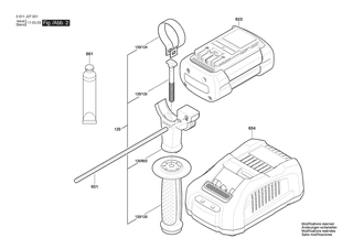 BOSCH Ladeger�t GB GAL 3680 CV 230/14,4-26V | Ersatzteile f�r GBH 36 VF-LI Plus | 2607226459