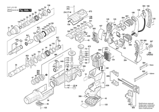 BOSCH Abstandshlse | Ersatzteile fr GBH 18V-45 C | 1610190080