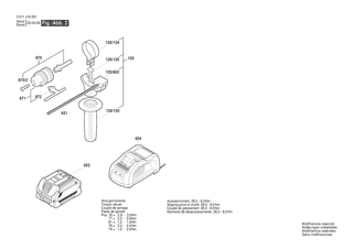BOSCH Motorgeh�use | Ersatzteile f�r GBH 18V-26 D | 16051082HZ