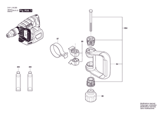 BOSCH Fetttube 225 ML | Ersatzteile f�r GSH 18V-5 | 1615430002