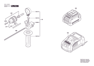 BOSCH Schraube | Ersatzteile fr GBH 18V-28 D | 160343003T