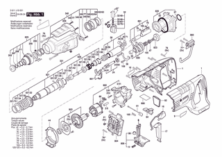 BOSCH Senkschraube M6X27-K11 LINKSGEWINDE | Ersatzteile fr GBH 18V-28 D | 2603421207