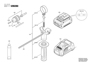 BOSCH Typschild | Ersatzteile f�r GBH 18V-28 C | 160111AA1B