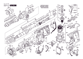 BOSCH Deckeleinheit | Ersatzteile fr GBH 18V-28 CF | 1600A01N8R