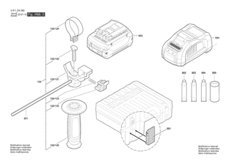 BOSCH Druckfeder | Ersatzteile f�r GBH18V-22N | 1614643023