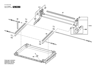 BOSCH Taste | Ersatzteile f�r 3D45 | 1619PB2209
