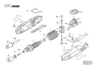 BOSCH Anker 230V | Ersatzteile fr 4200 | 2610021231