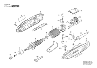BOSCH Nase | Ersatzteile fr 4250 | 2610013854