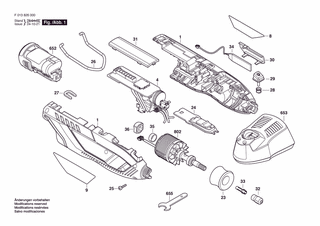 BOSCH Aufhngebgel | Ersatzteile fr 8260 | 1605A00032