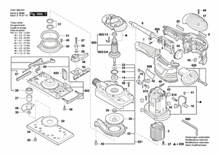 BOSCH Hinweisschild | Ersatzteile für GSS 230 AVE | 2601111477
