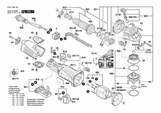 BOSCH Radial-Wellendichtring | Ersatzteile für GWS 12-125 CIEX | 1600290016