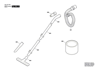 BOSCH Verkleidung | Ersatzteile fr GAS 15 PS | 1619PA7267