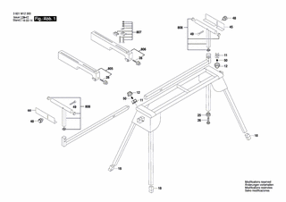 BOSCH Knopf | Ersatzteile für GTA 2600 | 2610958908