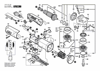 BOSCH Gummiring | Ersatzteile für GWS 8-115 Z | 1600206036