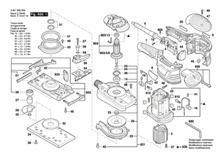 BOSCH Exzenter | Ersatzteile für GSS 230 AVE | 2602210045