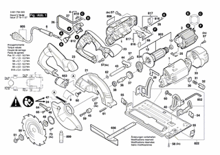 BOSCH Druckfeder | Ersatzteile für GKS 55 | 1604610018