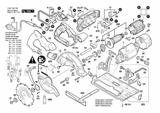 BOSCH Druckfeder | Ersatzteile für GKS 55 CE | 1604610018