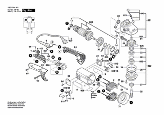 BOSCH Haltering | Ersatzteile für GWS 24-300l | 1600290019