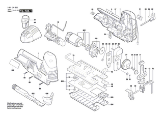 BOSCH Ausgleichscheibe 0,5 MM | Ersatzteile für BACJS 10,8 V LI | 2600100568