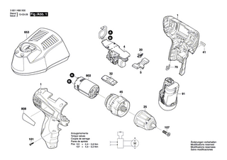 BOSCH Umschalteinheit | Ersatzteile für BS 10-A | 2609199573